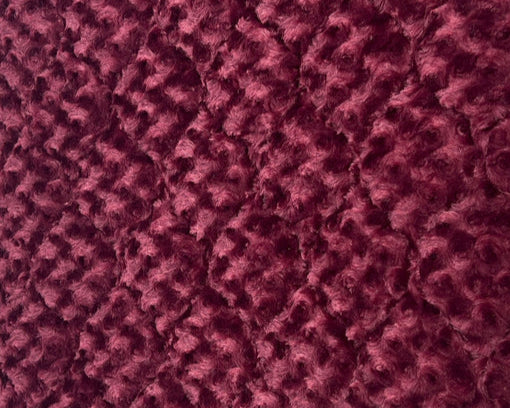 Luxury Minky Beds - Solid Rose Twists and Minky Dots