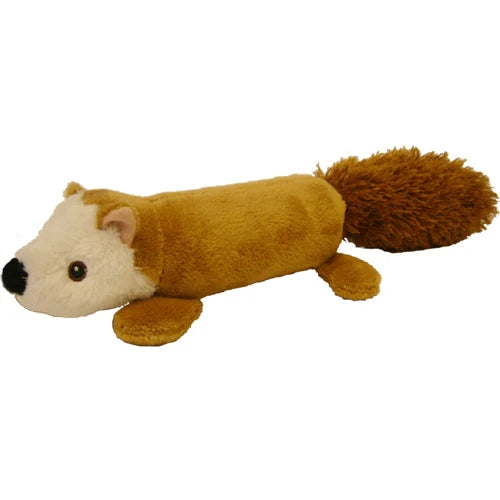 Fms Dog Beds small toy squirrel plush toy for dogs, soft and durable pet play accessory with detailed squirrel design.