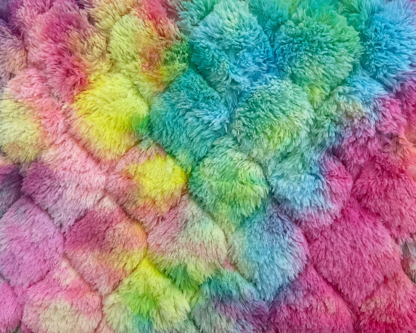 Luxury Minky Fur Beds - Tie Dyes