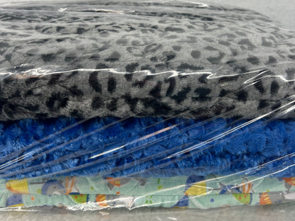FMS Dog Beds packs of beds designed to fit RuffLand™ Performance Kennels, showing plush, durable dog beds in various sizes.