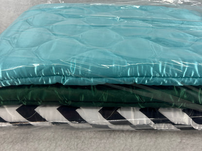 FMS Dog Beds pack of beds designed for RuffLand™ Performance Kennels, with soft fabric and secure fit for outdoor dog comfort.
