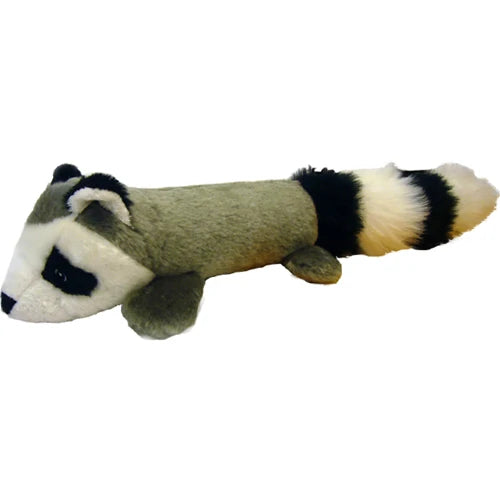 Small Fms Dog Beds toy featuring a cute raccoon design, made of soft, durable materials for playful pets.