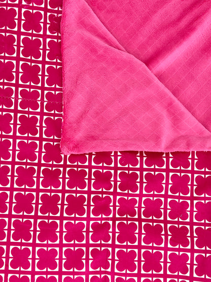 Soft minky dog bed blanket by Fms Dog Beds, 5x6 feet, with plush fabric perfect for cozy pet comfort.