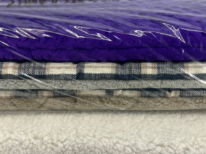 FMS Dog Beds packs designed to fit RuffLand™ Performance Kennels, showing soft, durable bedding inside the kennel.