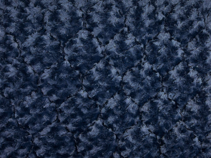 Luxury Minky Beds - Solid Rose Twists and Minky Dots