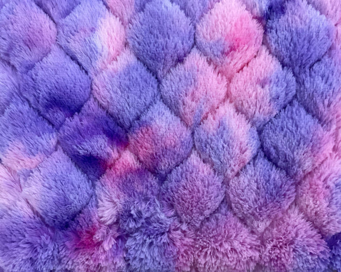 Luxury Minky Fur Beds -  Tie Dyes