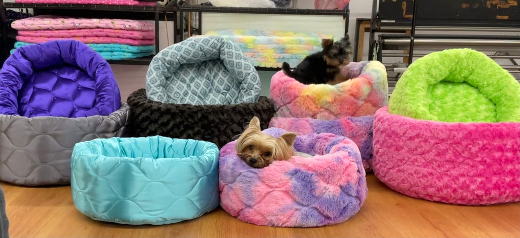 Donut Bed Minky - FMS Dog Beds